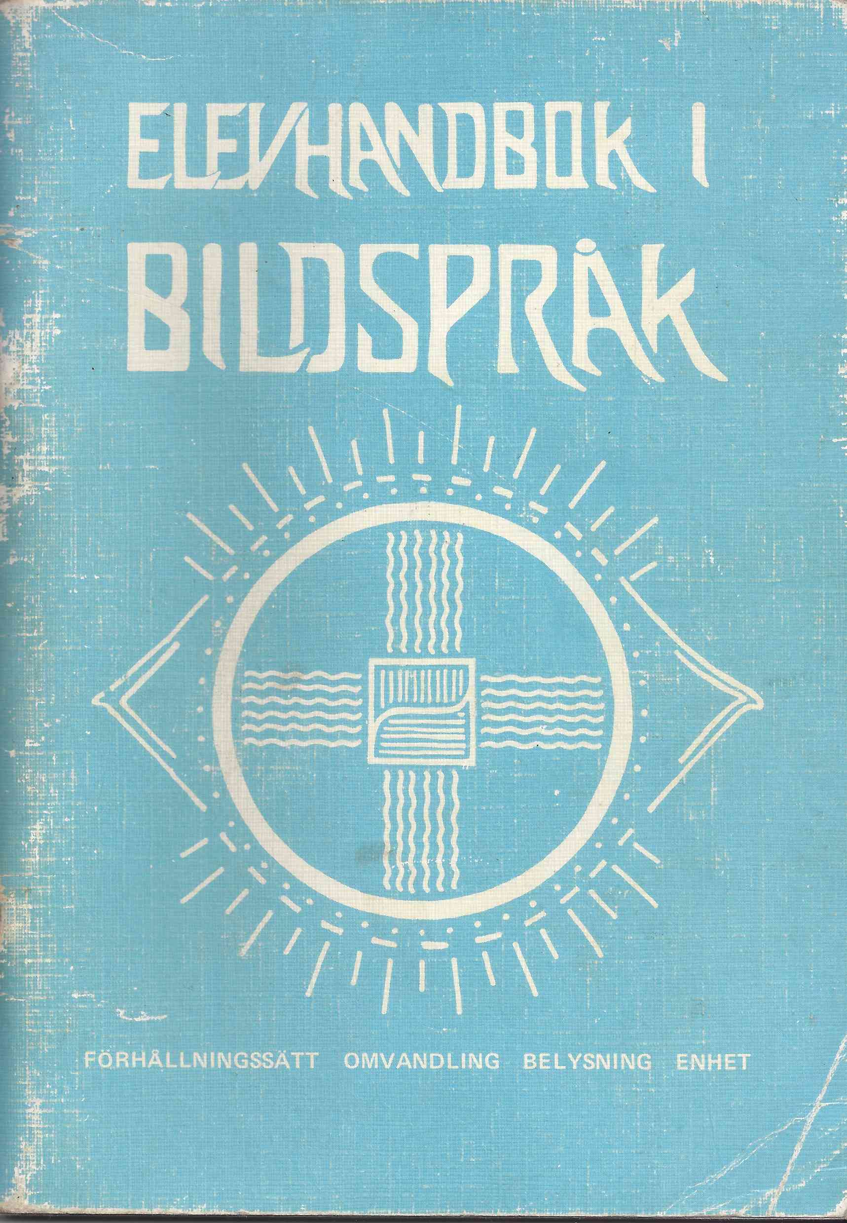 Elevehandbok i Bildspråk | exterior bookcover